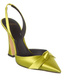 Alexandre Birman Alexandre Birman Clarita Bell 100 Slingback Satin Pump