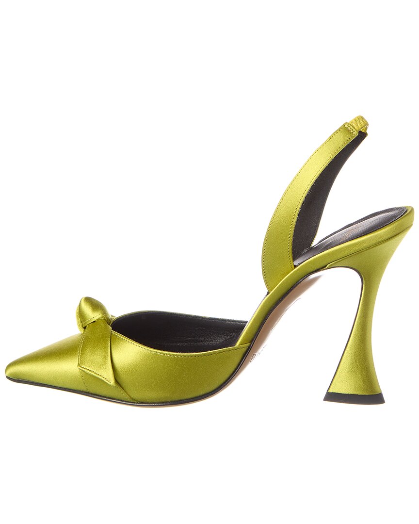 Alexandre Birman Alexandre Birman Clarita Bell 100 Slingback Satin Pump