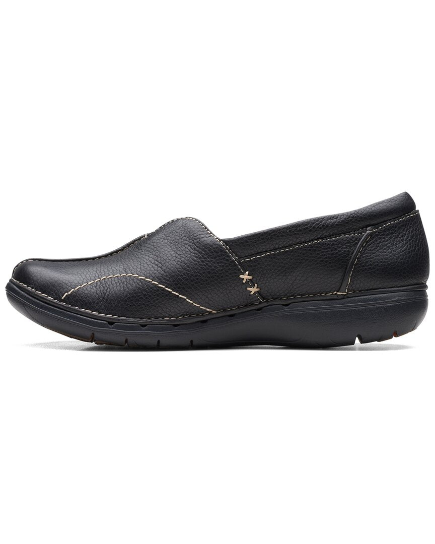 Clarks Un Loop Stride Leather Flat