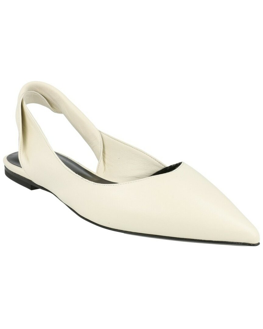 By FAR By Far Yasha Leather Flat
