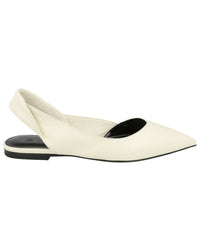 By FAR By Far Yasha Leather Flat
