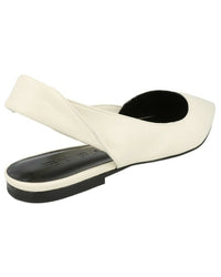 By FAR By Far Yasha Leather Flat