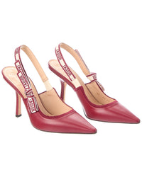 Dior Dior J'adior Leather Slingback Pump