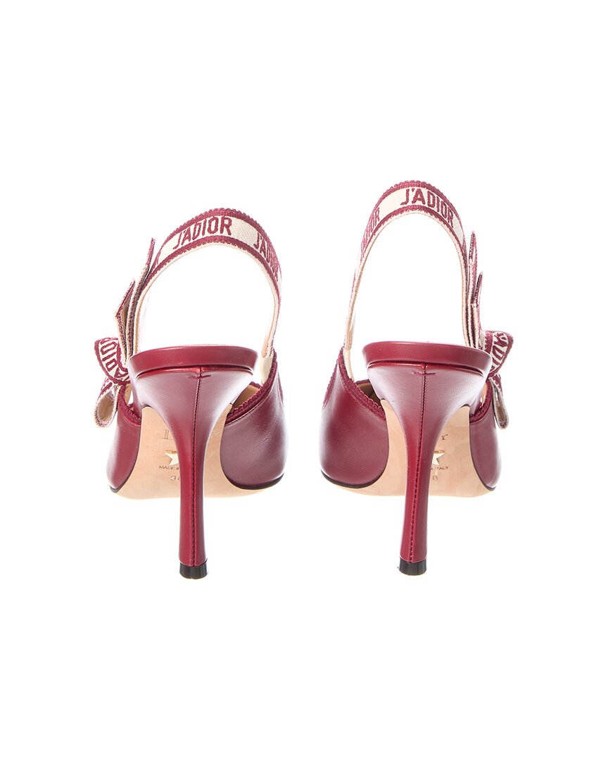Dior Dior J'adior Leather Slingback Pump