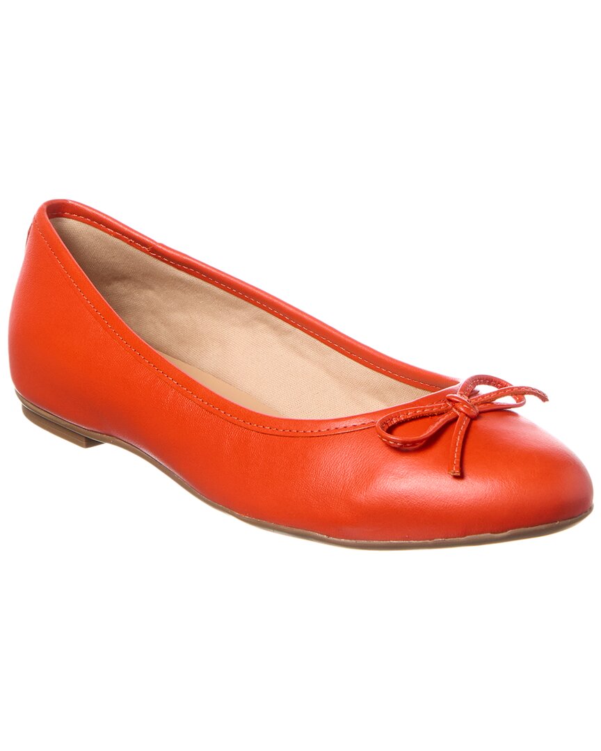 French Sole Emerald Leather Flat