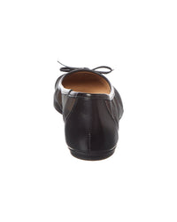 French Sole Cordelia Shimmer Mesh & Leather Flat