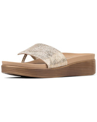 Donald Pliner Fifi Leather Footbed Sandal