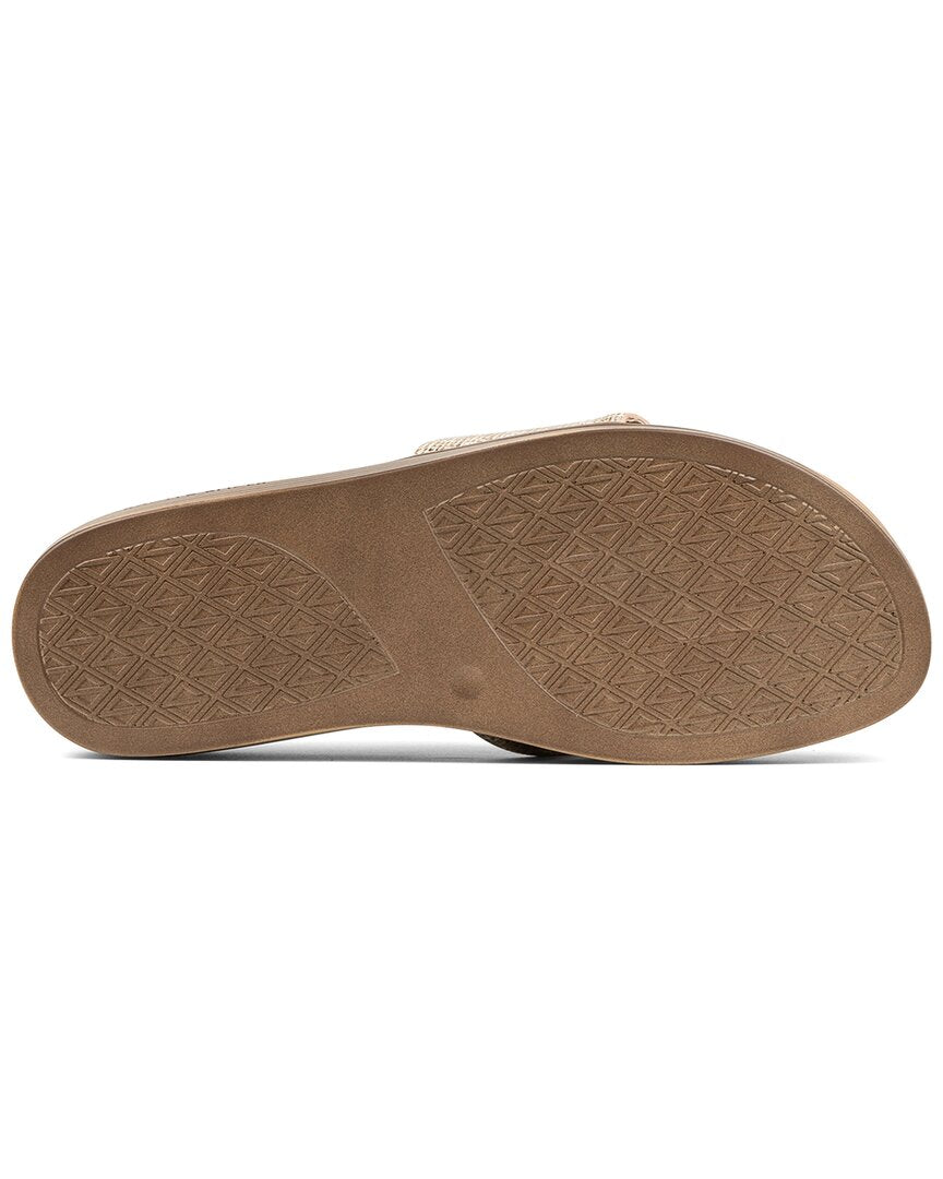 Donald Pliner Fifi Leather Footbed Sandal