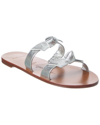 Alexandre Birman Clarita Holiday Season Leather Flat
