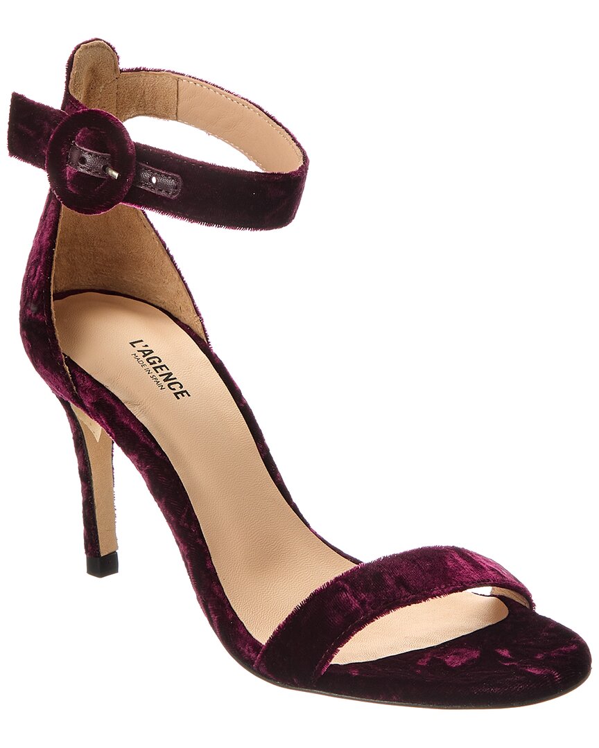 L’Agence Gisele Velvet Sandal