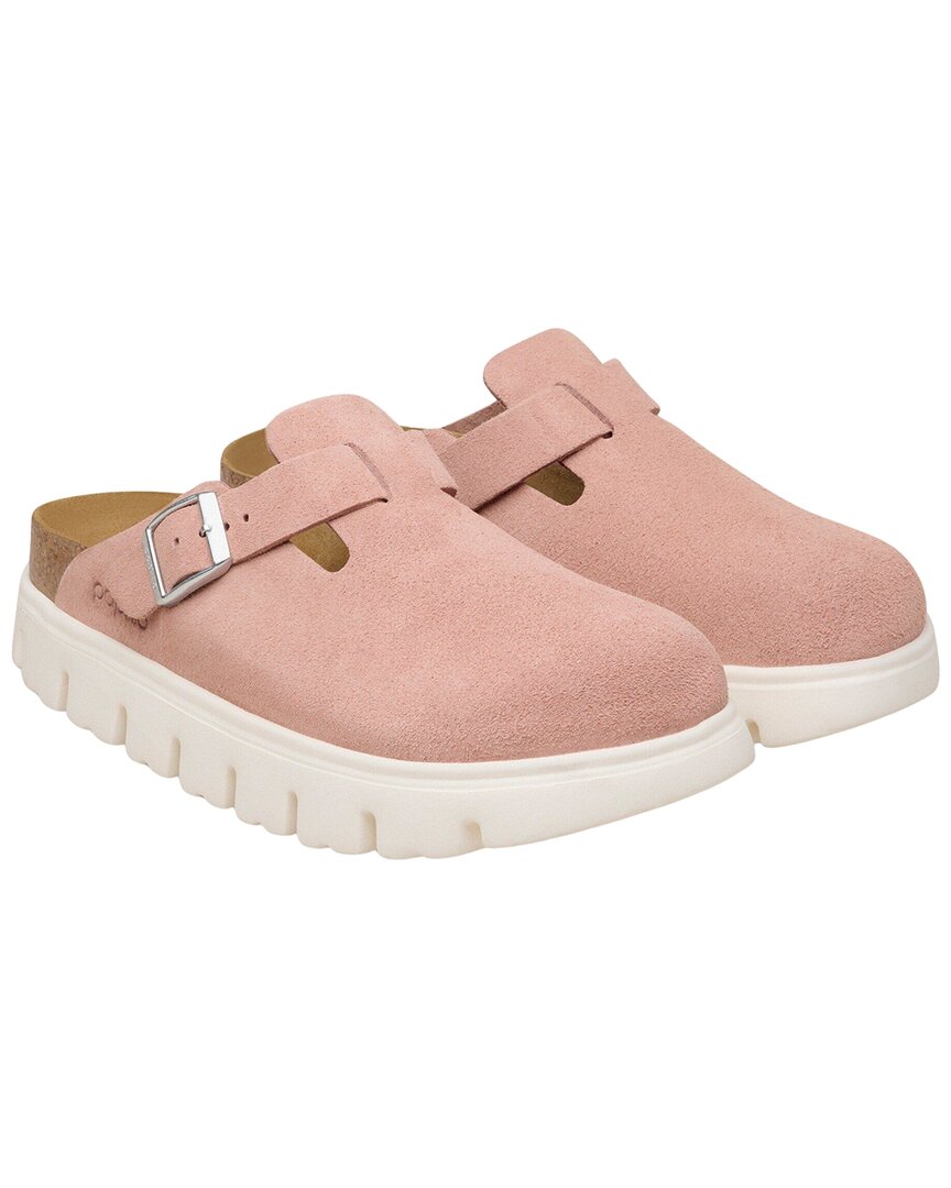 Birkenstock Boston Chunky Suede Sandal