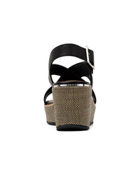 Donald Pliner Alanee01 Leather Slingback Wedge Sandal