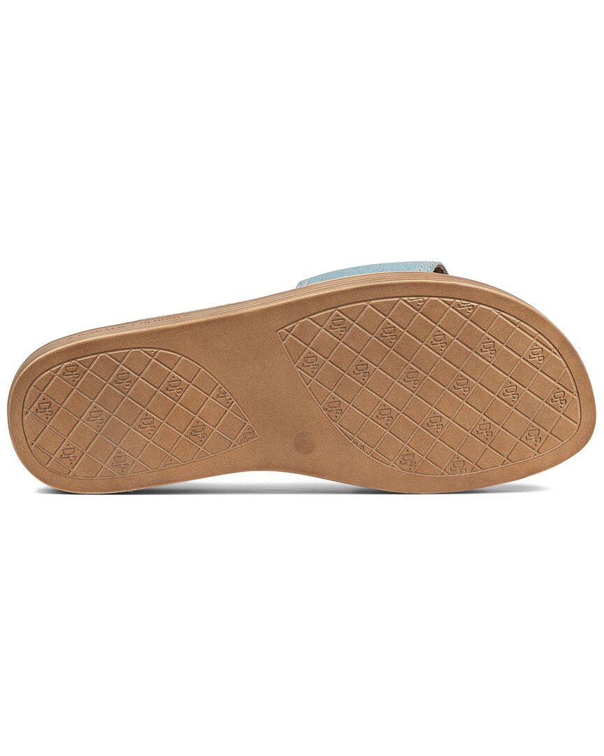 Donald Pliner Farrahspan Leather Wedge Sandal