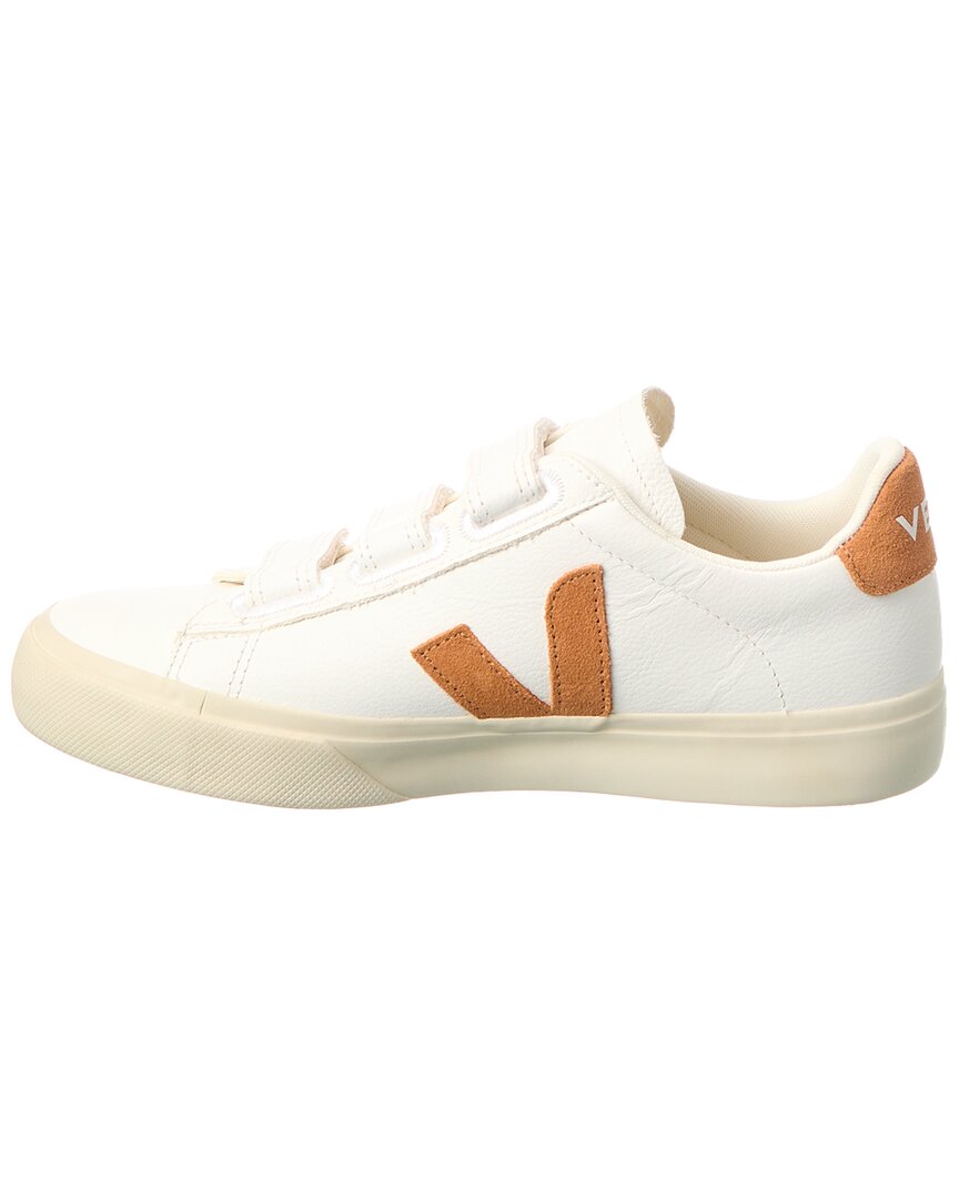 Veja Recife Logo Leather Sneaker