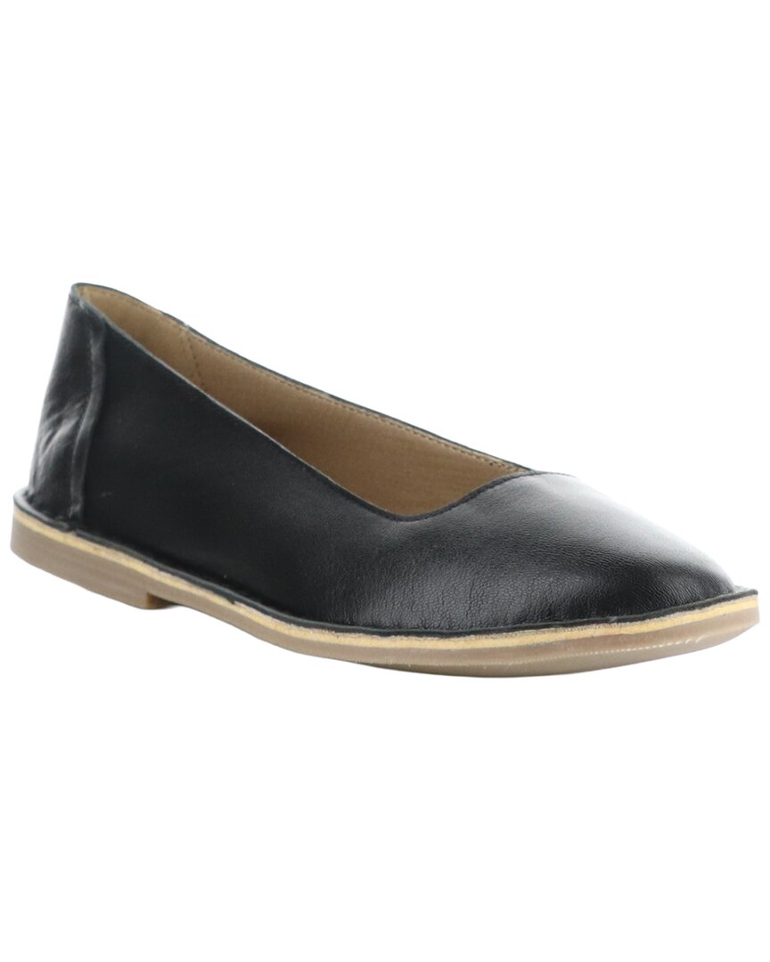 BOS & CO Bos. & Co. Banu Leather Ballet Flat