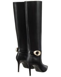 Stuart Weitzman Stuart Weitzman Stuart Power Buckle Leather Boot