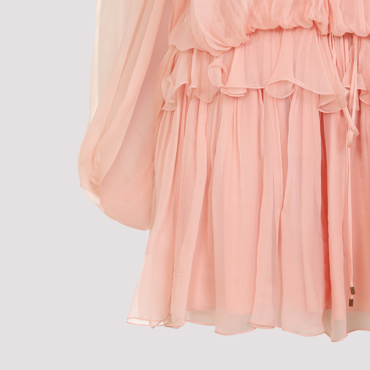 Chloe Silk Mini Dress Women