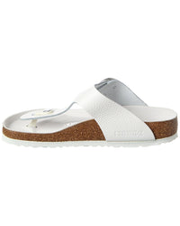 Birkenstock Gizeh Big Buckle Leather & Shearling Sandal