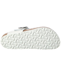 Birkenstock Gizeh Big Buckle Leather & Shearling Sandal