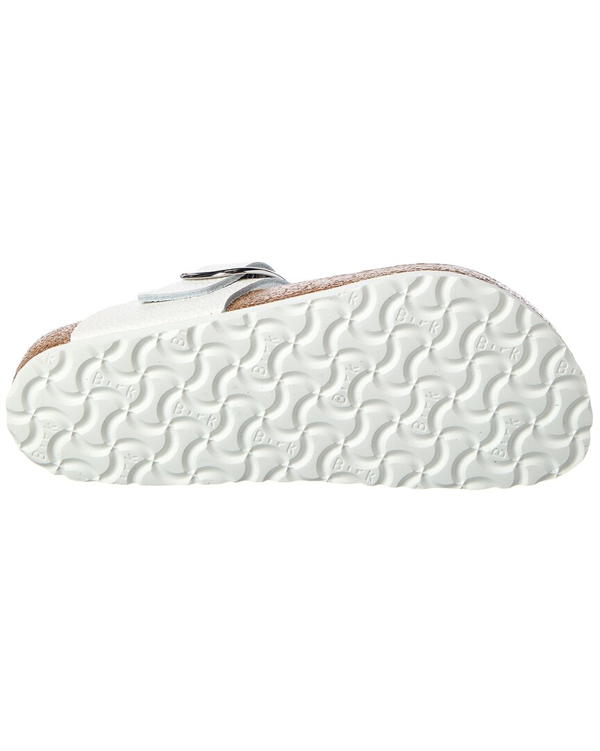 Birkenstock Gizeh Big Buckle Leather & Shearling Sandal