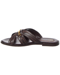M By Bruno Magli Preta Leather Sandal
