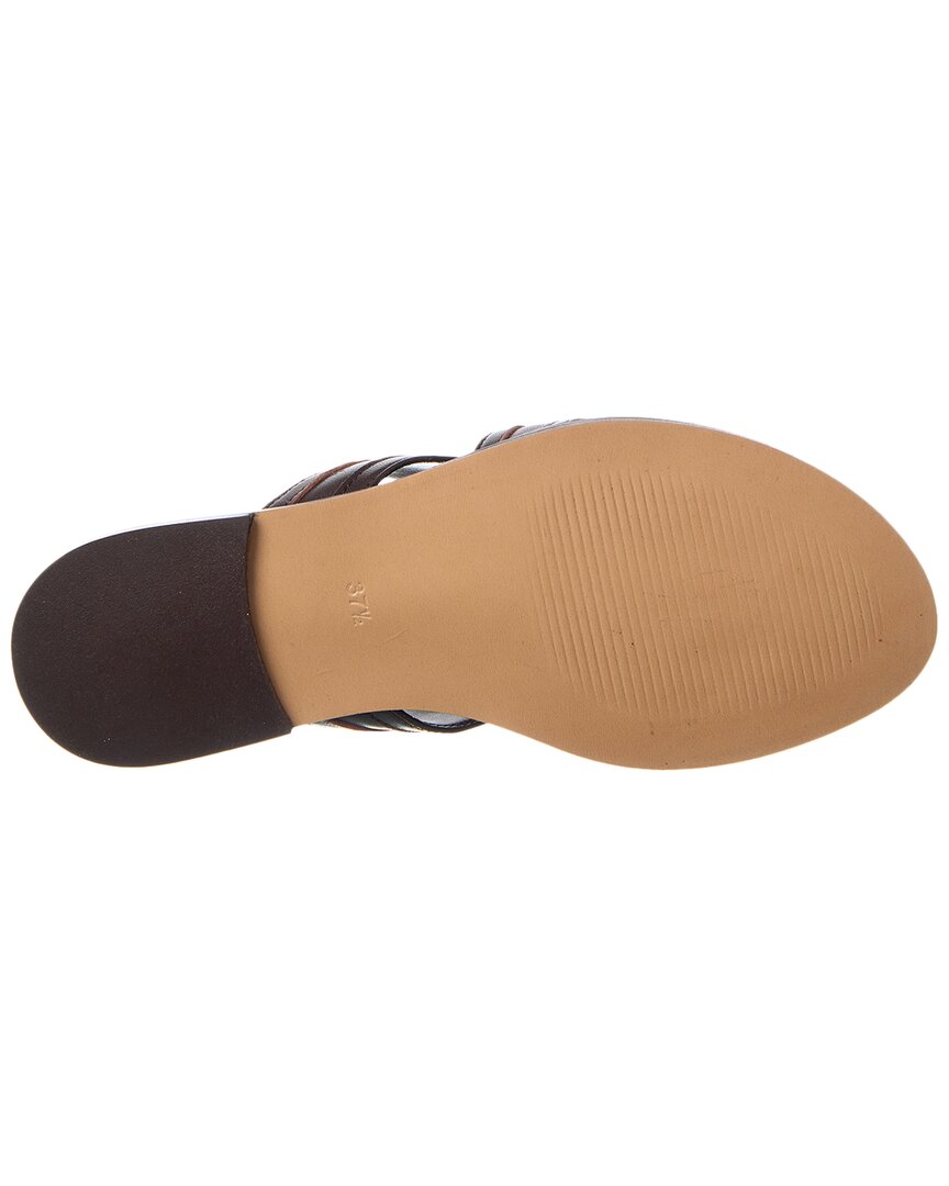 M By Bruno Magli Preta Leather Sandal