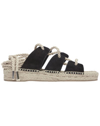 Freda Salvador Lucy Leather Sandal Black
