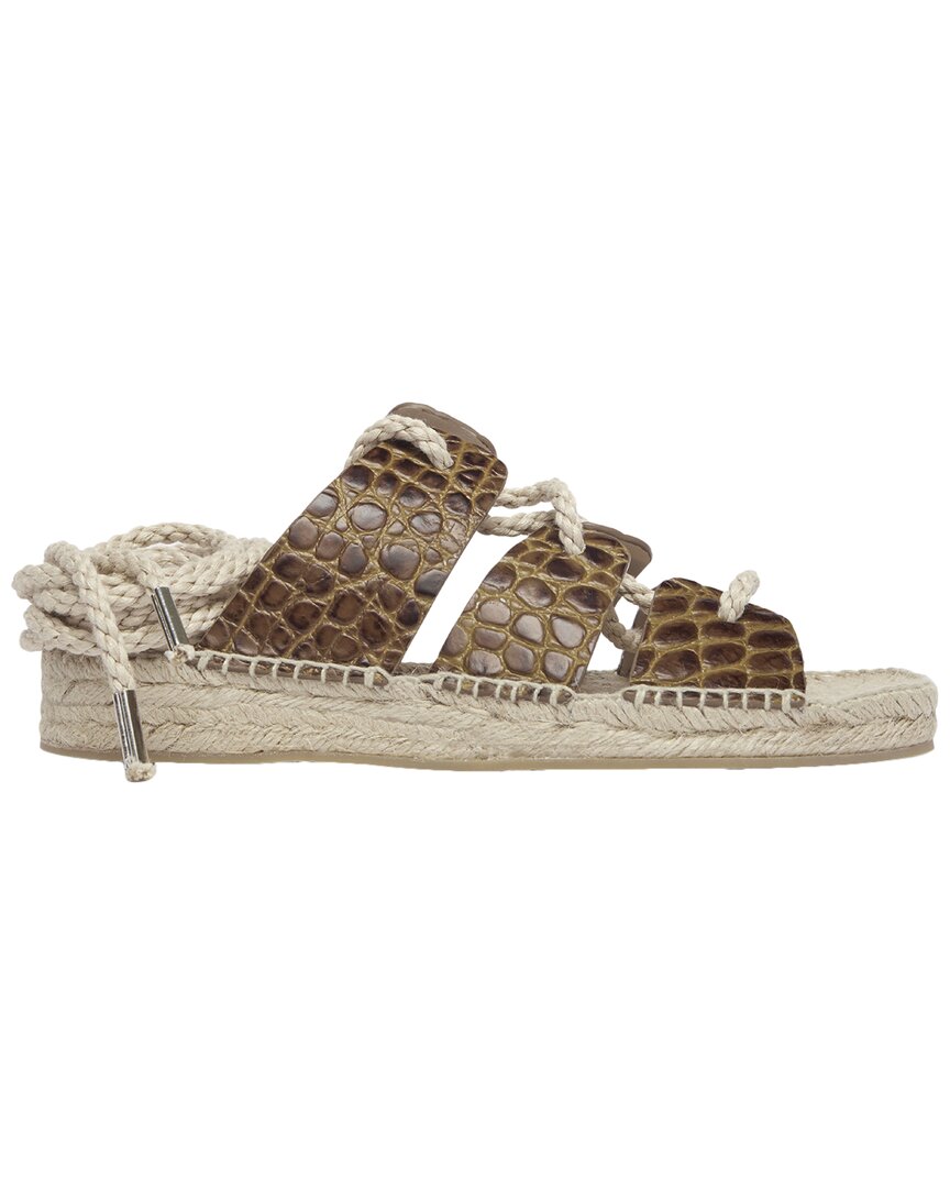 Freda Salvador Lucy Leather Sandal Brown