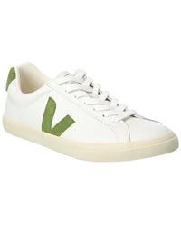 Veja Esplar Logo Leather Sneaker 36 White