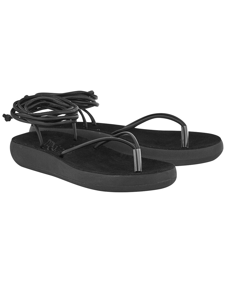 Ancient Greek Sandals Pieria Comfort Sandal Black