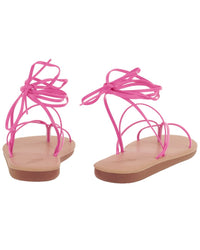 Ancient Greek Sandals String Flip Flop Leather Sandal