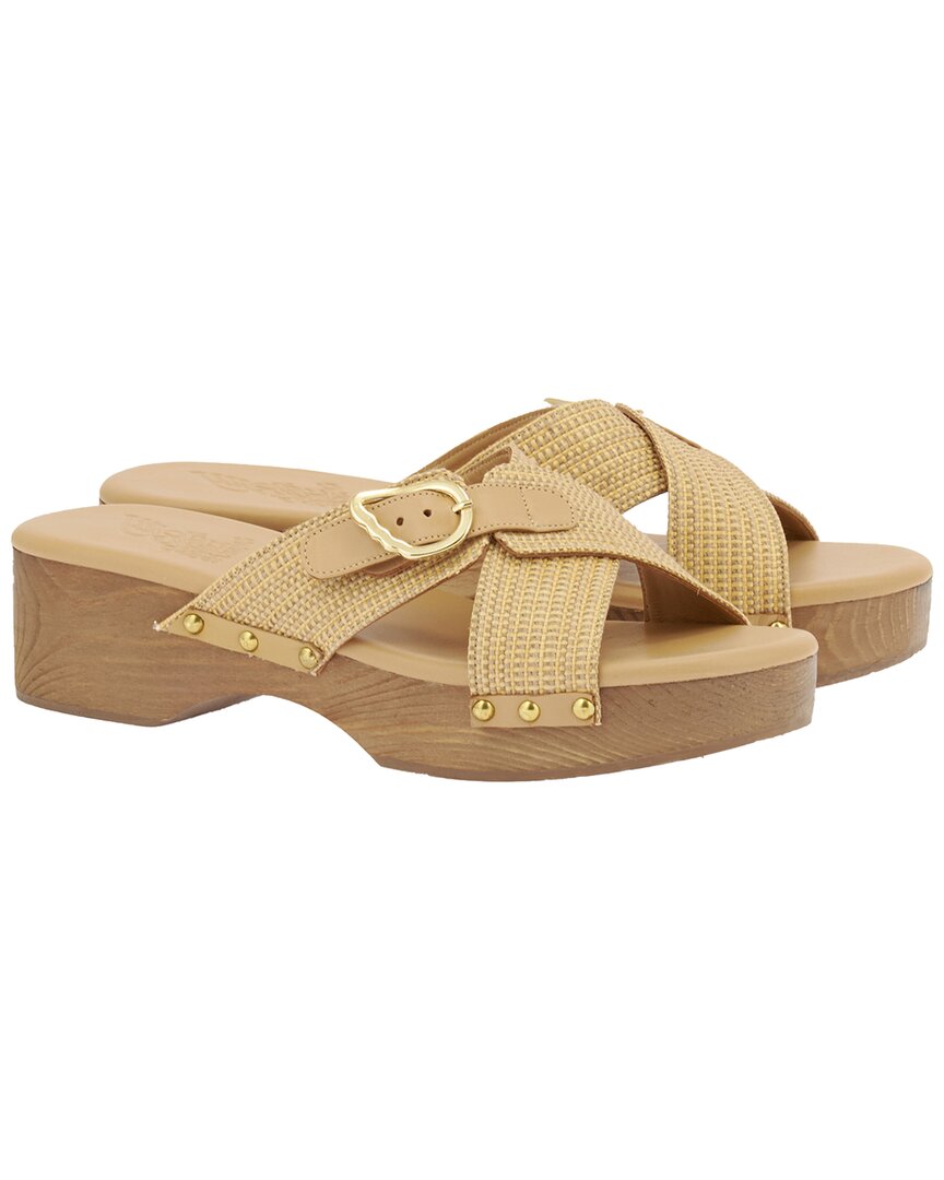 Ancient Greek Sandals Marilisa Clog Natural