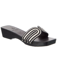 Ancient Greek Sandals The Harness Clog Black