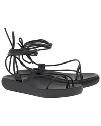 Ancient Greek Sandals Diakopes Comfort Sandal Black