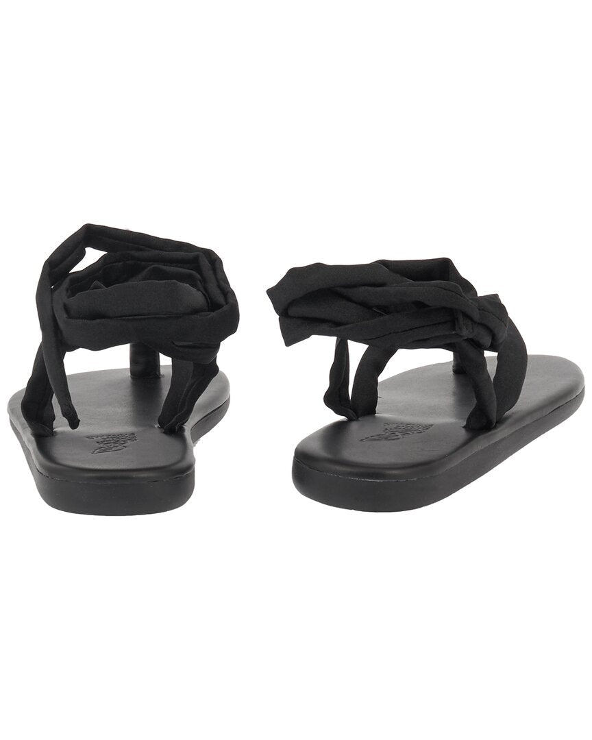 Ancient Greek Sandals Puffy Lace Up Sandal