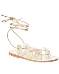 Ancient Greek Sandals Aristide Bridal Sandal Black