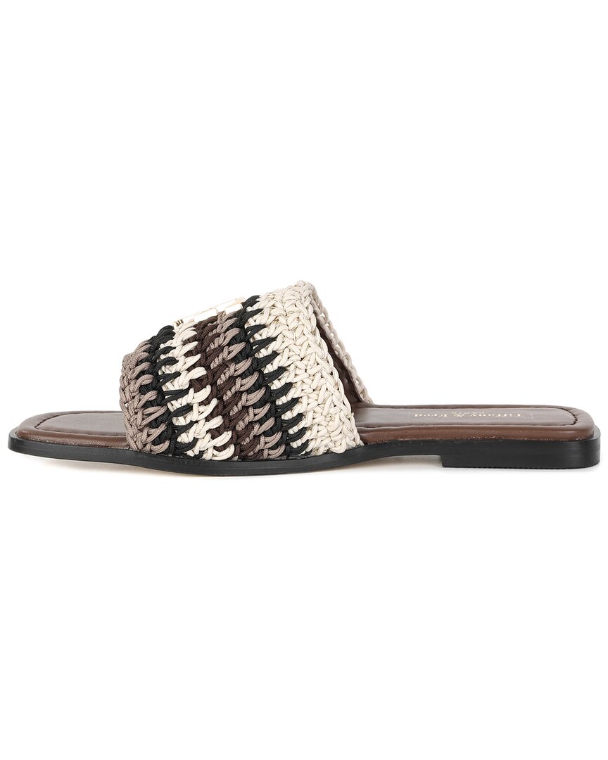 Tiffany & Fred Paris Raffia Sandal