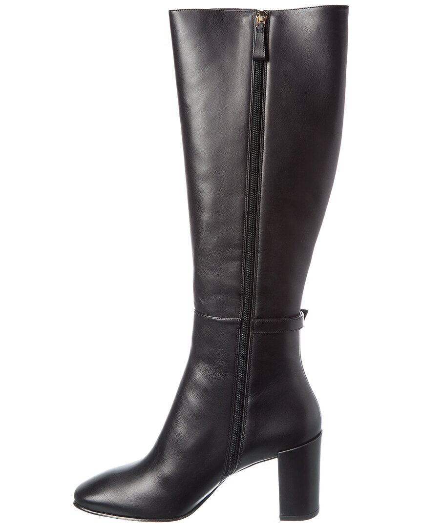 Alexandre Birman Candance 70 Leather Knee-High Boot