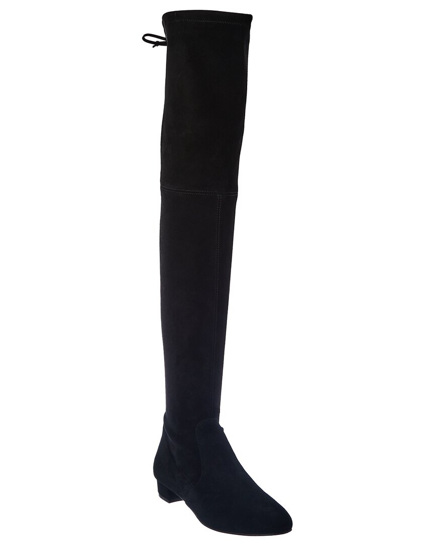 Stuart Weitzman Genna 25 Suede Over-The-Knee Boot