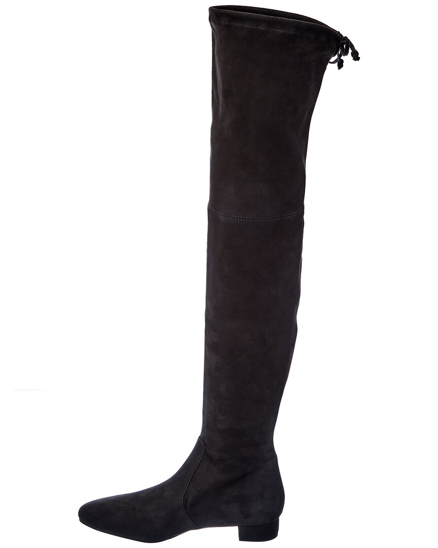 Stuart Weitzman Genna City Suede Over-The-Knee Boot