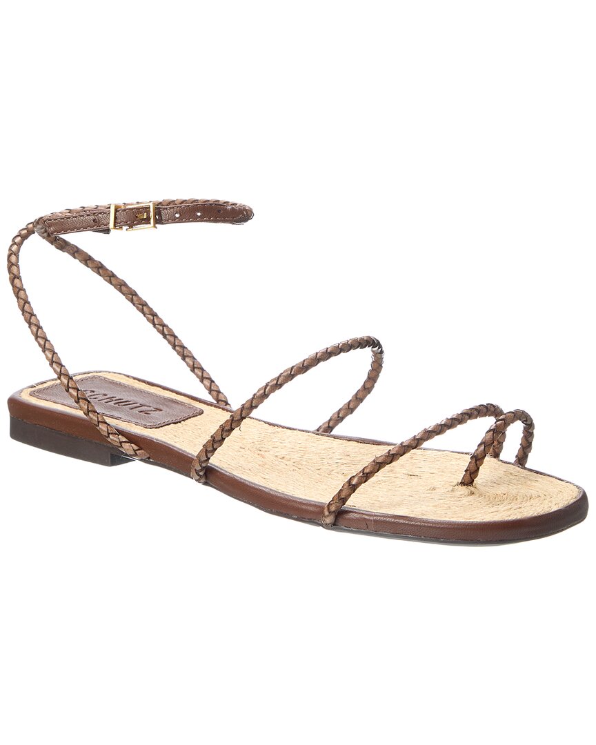 Schutz Kaya Leather Flat