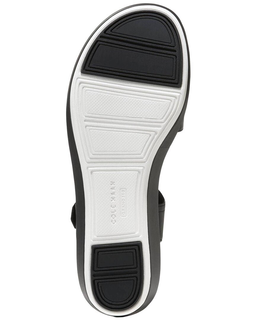 Cole Haan Og Peyton Flatform Leather Wedge Sandal