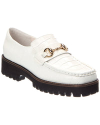 INTENTIONALLY BLANK Intentionally Blank Hk2 Croc Leather Loafer