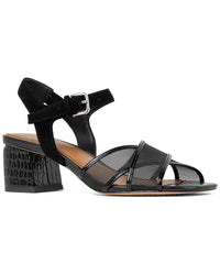 Donald Pliner Joel Leather Sandal Black