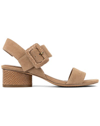 Donald Pliner Mobie Leather Sandal Brown