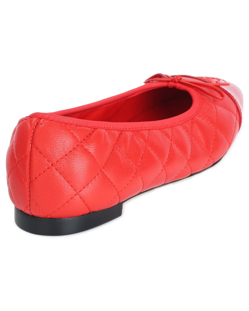 Tiffany & Fred Paris Quilted Leather Ballet Flat