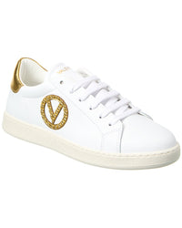 Valentino by Mario Valentino Valentino By Mario Valentino Mira Leather Sneaker