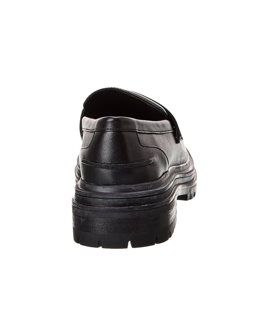 Reiss Adele Cleated Sole Leather Loafer