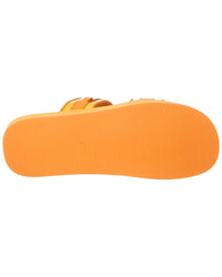 By Far Easy Leather & Suede Sandal