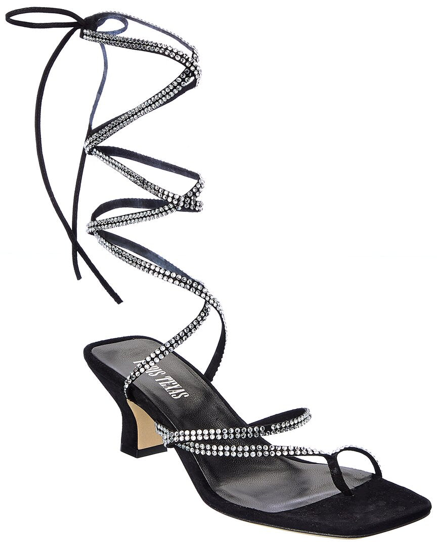 Paris Texas Holly Betty Suede Sandal